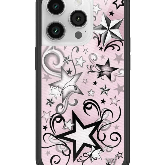 Wildflower Star Tattoo iPhone 14 Pro Case