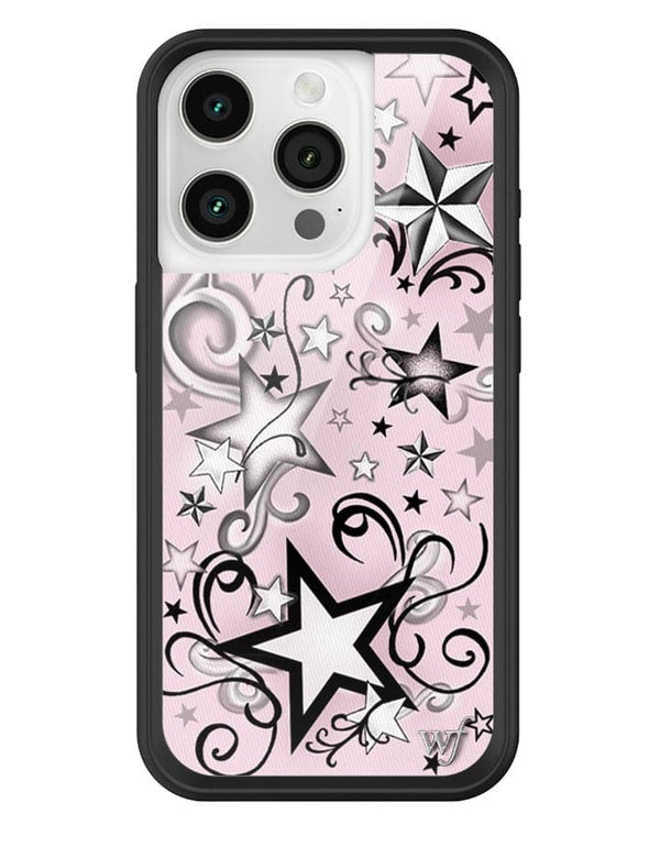 Wildflower Star Tattoo iPhone 15 Pro Case