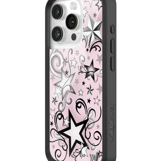 Wildflower Star Tattoo iPhone 15 Pro Case