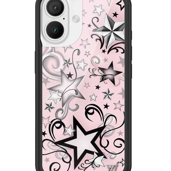 Wildflower Star Tattoo iPhone 16 Case