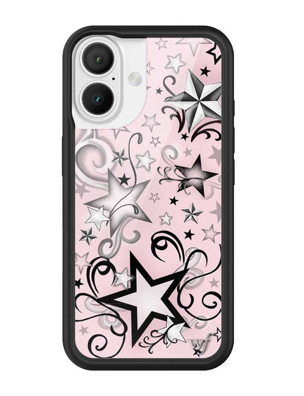 Wildflower Star Tattoo iPhone 16 Case