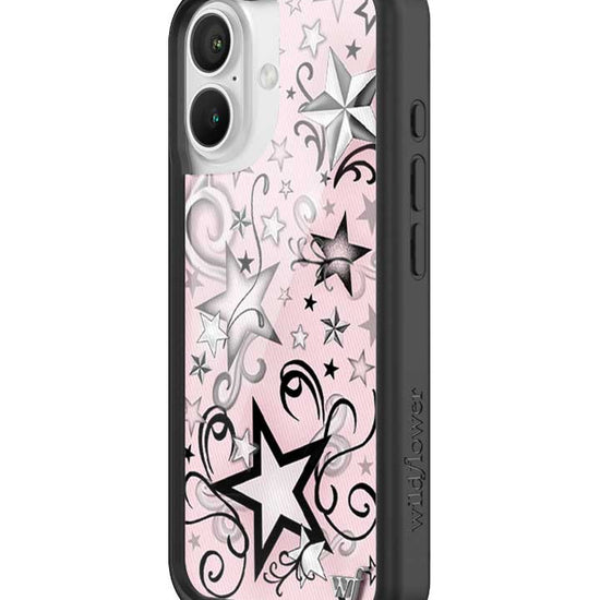 Wildflower Star Tattoo iPhone 16 Case