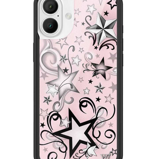 Wildflower Star Tattoo iPhone 16 Plus Case