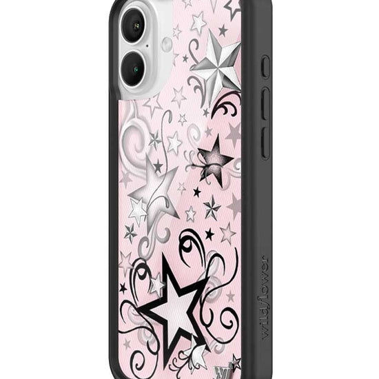 Wildflower Star Tattoo iPhone 16 Plus Case