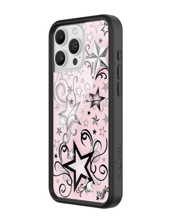 Wildflower Star Tattoo iPhone 16 Pro Max Case