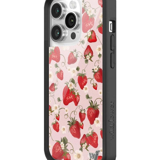 Wildflower Strawberry Fields iPhone 14 Pro Case