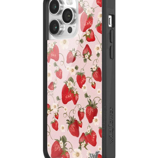 Wildflower Strawberry Fields iPhone 14 Pro Max Case