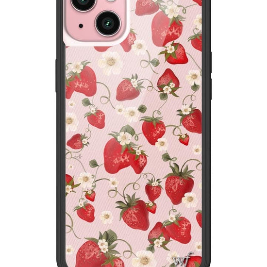 Wildflower Strawberry Fields iPhone 15 Plus  Case