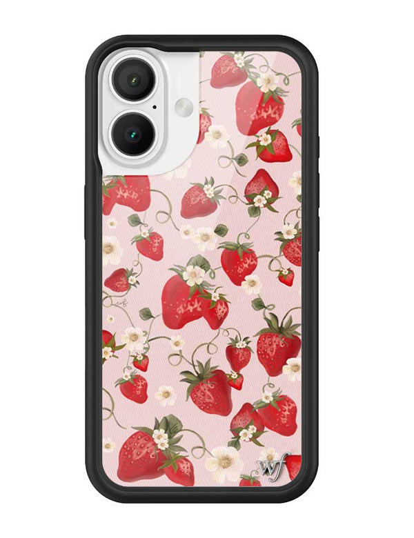 Wildflower Strawberry Fields iPhone 16 Case