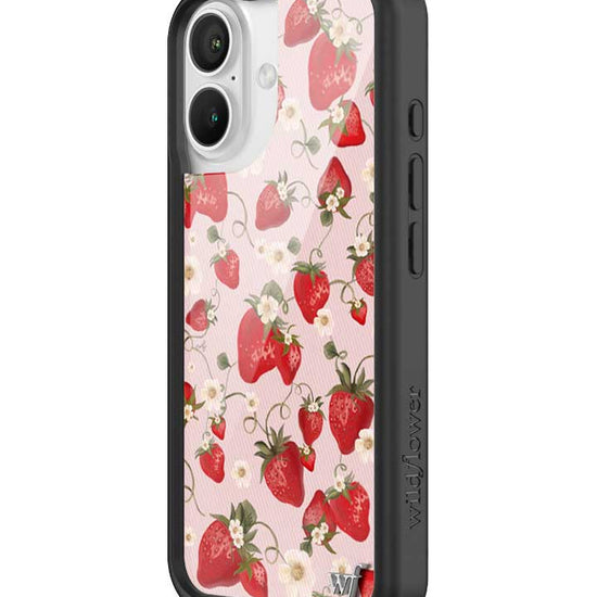 Wildflower Strawberry Fields iPhone 16 Case