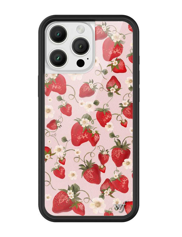 Wildflower Strawberry Fields iPhone 16 Pro Max  Case