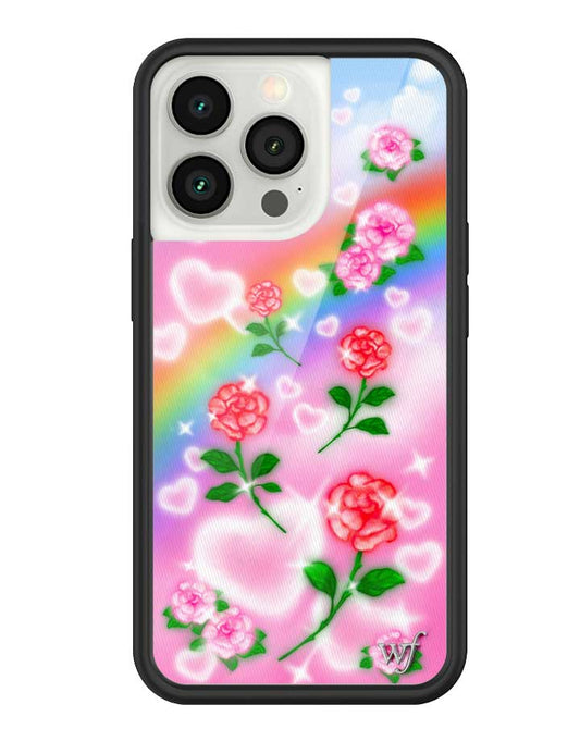wildflower heavenly roses iphone 13 pro case
