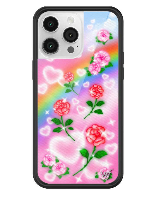 wildflower heavenly roses iphone 14 pro max case