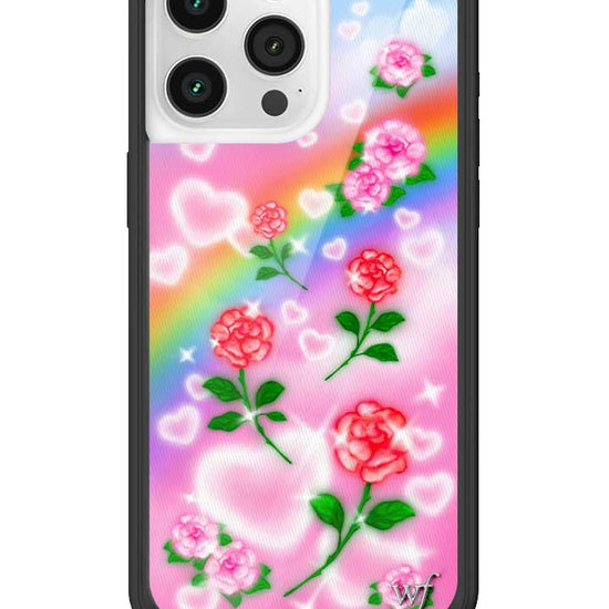 wildflower heavenly roses iphone 15 pro max case