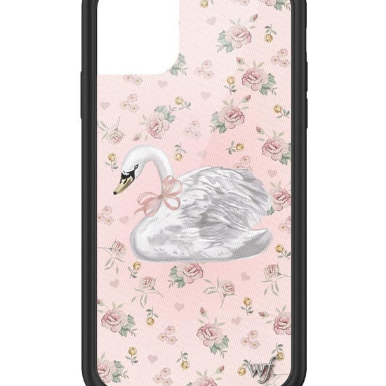 Wildflower Sweet Swan iPhone 11 Case