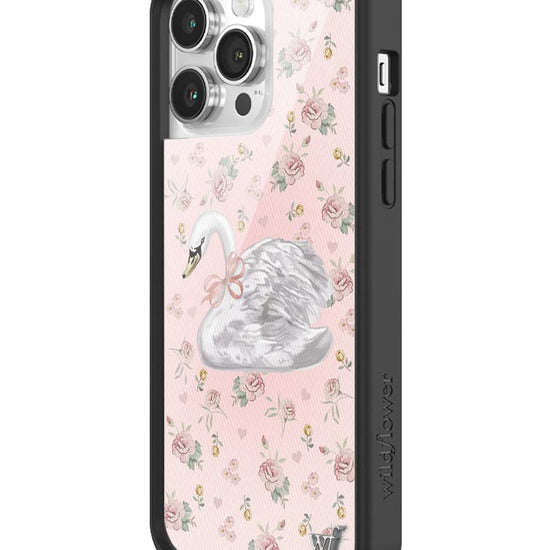 Wildflower Sweet Swan iPhone 14 Pro Max Case