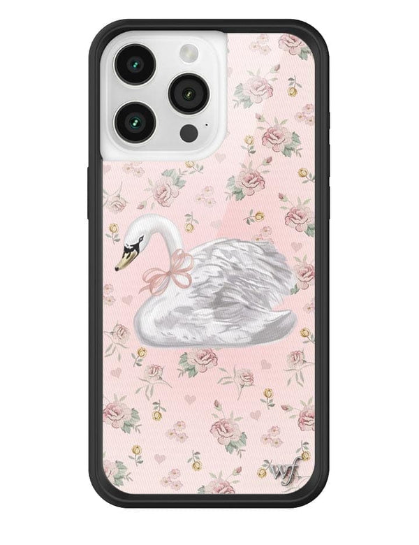 Wildflower Sweet Swan iPhone 15 Pro Max Case