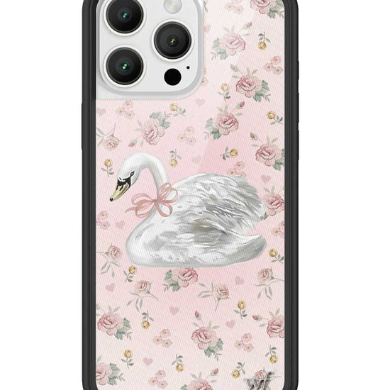 Wildflower Sweet Swan iPhone 16 Pro Max Case