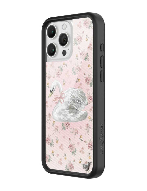 Wildflower Sweet Swan iPhone 16 Pro Max Case