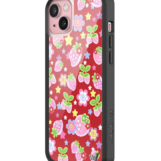 Wildflower Star Berries iPhone 15 Plus Case