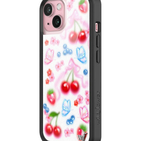 Wildflower Sweet Cherries iPhone 15 Case