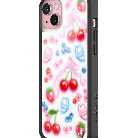 Wildflower Sweet Cherries iPhone 16 Plus  Case