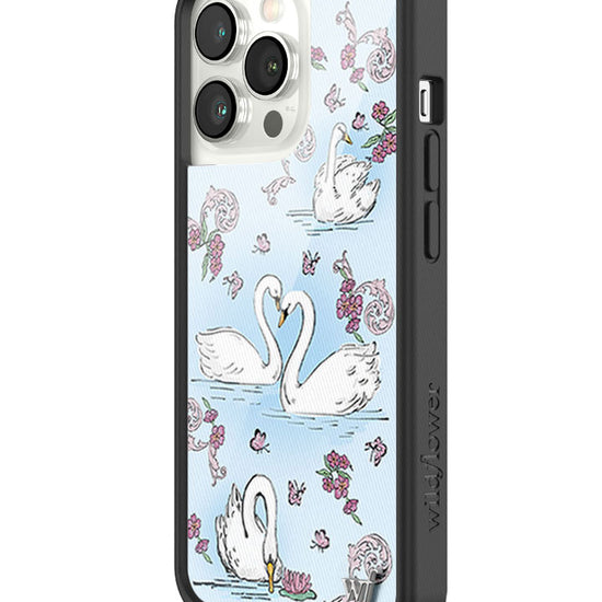 Wildflower Swan Lake iPhone 13 Pro Case