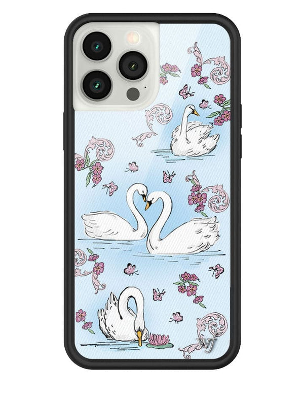 Wildflower Swan Lake iPhone 13 Pro Max Case