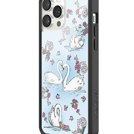 Wildflower Swan Lake iPhone 13 Pro Max Case