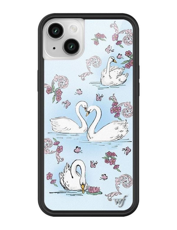 Wildflower Swan Lake iPhone 14 Case