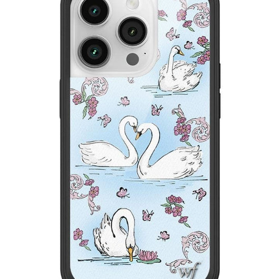 Wildflower Swan Lake iPhone 14 Pro Case