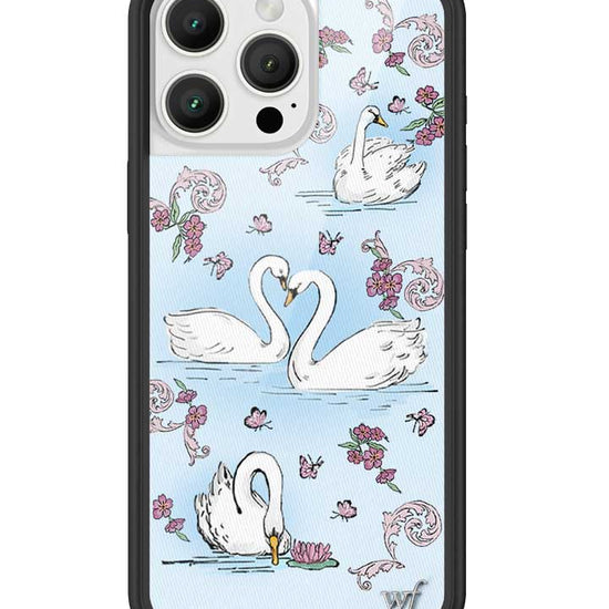 Wildflower Swan Lake iPhone 16 Pro Max Case