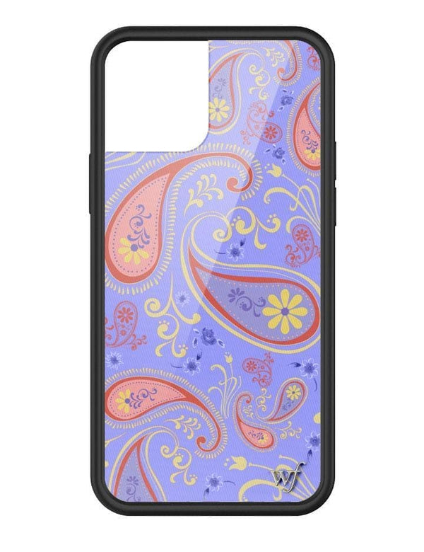 Wildflower Sweet Pea Paisley iPhone 12 / 12 Pro Case