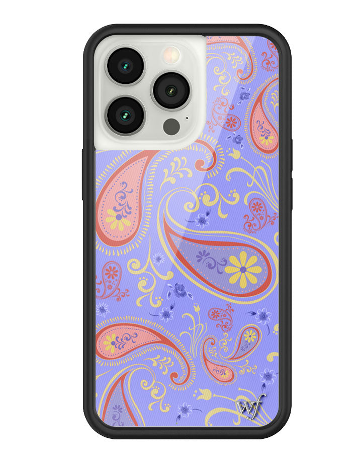 Wildflower Sweet Pea Paisley Iphone 13 Pro Case Wildflower Cases 2249