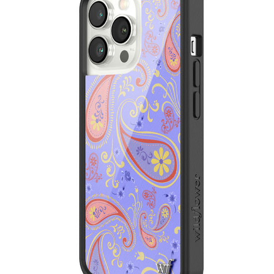 Wildflower Sweet Pea Paisley iPhone 13 Pro Case