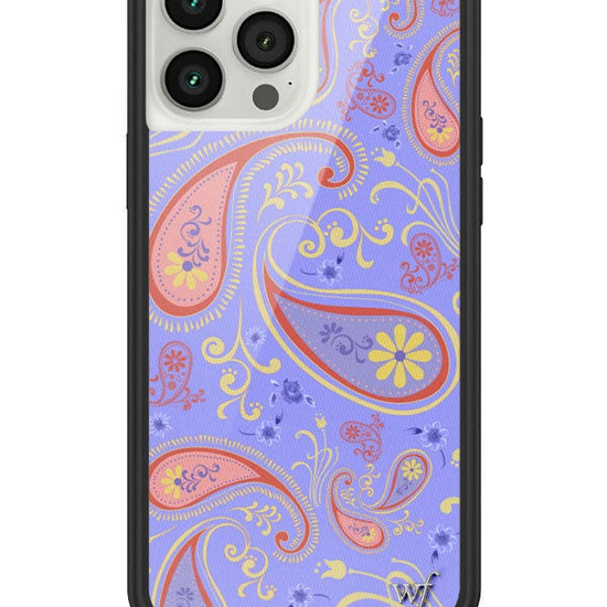 Wildflower Sweet Pea Paisley iPhone 13 Pro Max Case