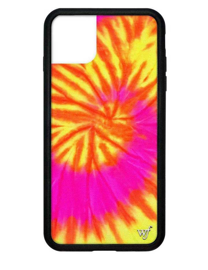 Wildflower Swirl Tie Dye iPhone 11 Pro Max Case