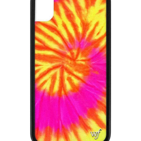 Wildflower Swirl Tie Dye iPhone Xr Case