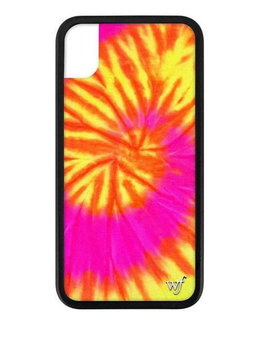 Wildflower Swirl Tie Dye iPhone Xr Case