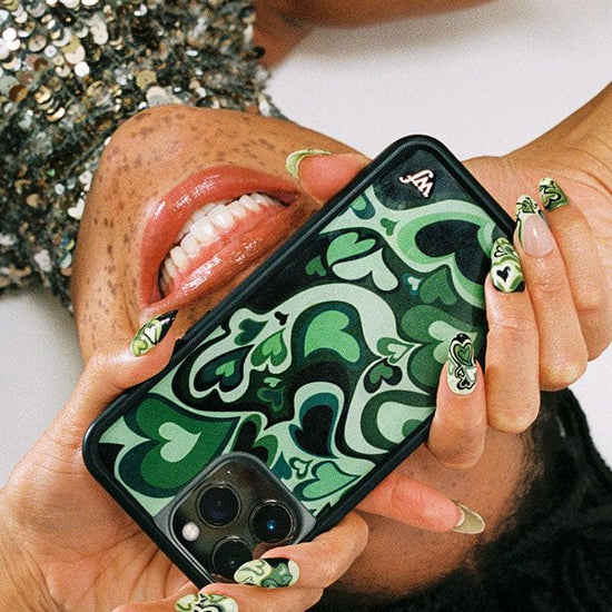 Lifestyle Image 02 Salem Mitchell Green iPhone Case