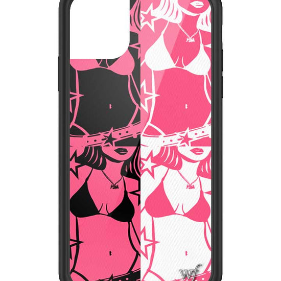 Wildflower iPhone case 11 Tara Yummy Black Pink