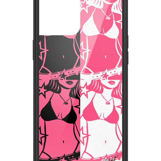 Wildflower iPhone case 12 Pro Max Tara Yummy Black Pink