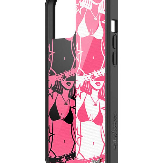 Wildflower iPhone case 12 Pro Max Tara Yummy Black Pink