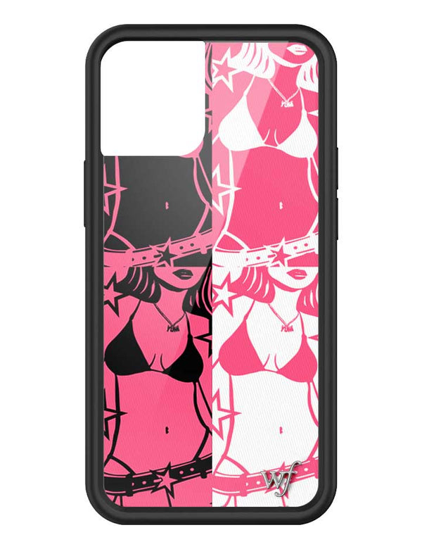 Wildflower iPhone case 13 mini Tara Yummy Black Pink