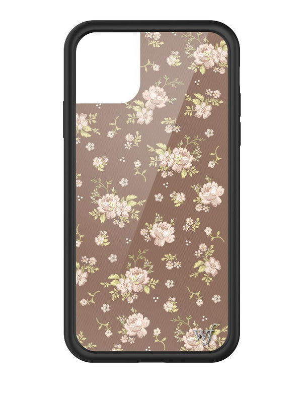 Wildflower Brown Floral iPhone 11 Case