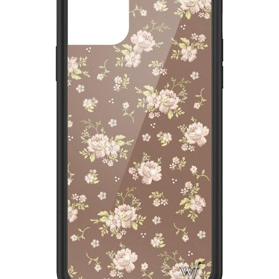 Wildflower Brown Floral iPhone 11 Pro Max Case