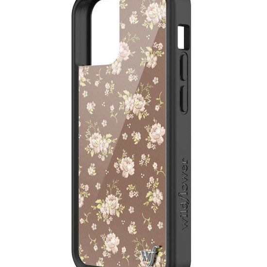 Wildflower Brown Floral iPhone 13 Mini Case