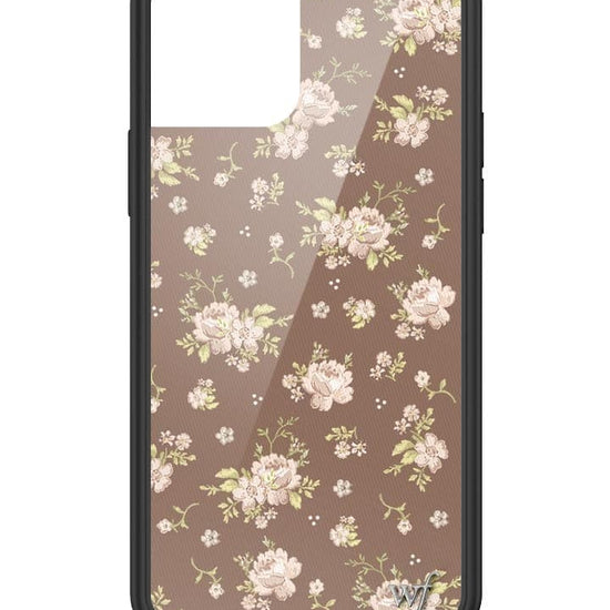 Wildflower Brown Floral iPhone 12 / 12 Pro Case