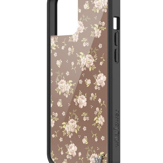 Wildflower Brown Floral iPhone 12 Pro Max Case