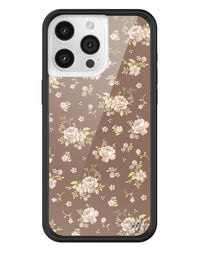 Wildflower Brown Floral iPhone 15 Pro Max Case